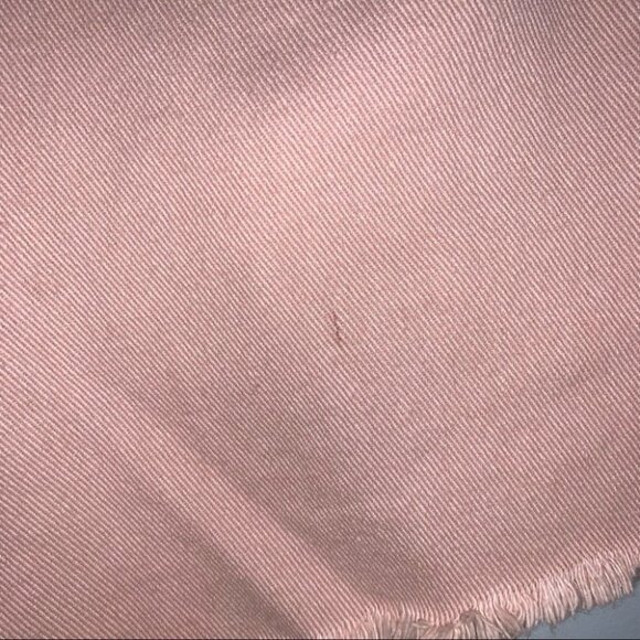 SHEIN Shorts Size Medium Orange Peach Colour Block Cut Off Hem Patch Pockets - Picture 8 of 8